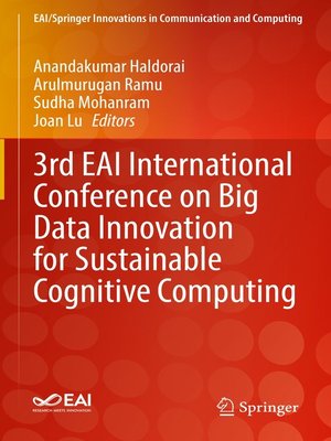 cover image of 3rd EAI International Conference on Big Data Innovation for Sustainable Cognitive Computing